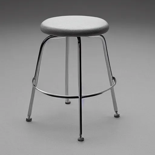 Image similar to a minimalistic stool by Arne jacobsen