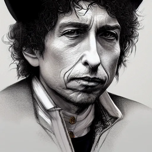 Image similar to a portrait of bob dylan as a wizard, upper half portrait, urban motifs, intricate, elegant, highly detailed, digital painting, trending on artstation, concept art, smooth sharp focus, illustration, art by artgerm and greg rutkowski