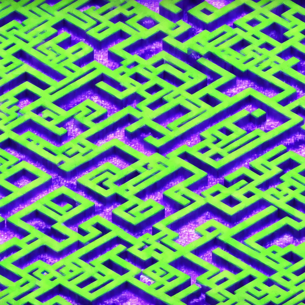 Image similar to wimmelbilder maze made of 80's arcade jungle waterfall level, isometric, white path, octane render, particle effects, unreal engine, very sharp, high contrast