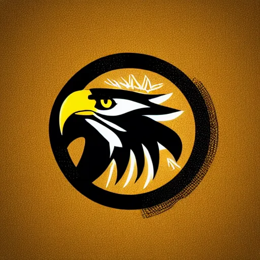 Image similar to sports logo detailed vector eagle