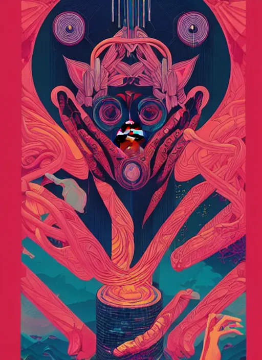 Image similar to concert poster for the band converge, jacob bannon, tristan eaton, victo ngai, artgerm, rhads, ross draws