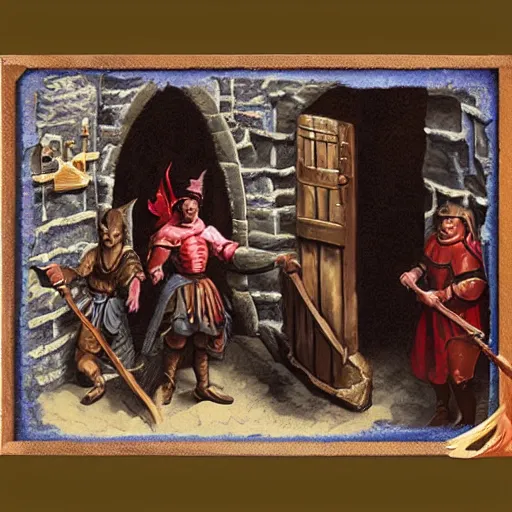 Prompt: fantasy portrait of a tavern keepe, realistic, kodachrome, 3 5 mm, medieval, dungeons and dragons