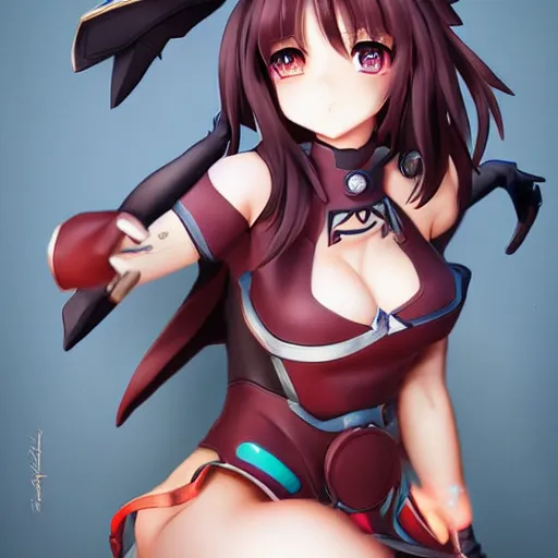 Prompt: Megumin by Artgerm