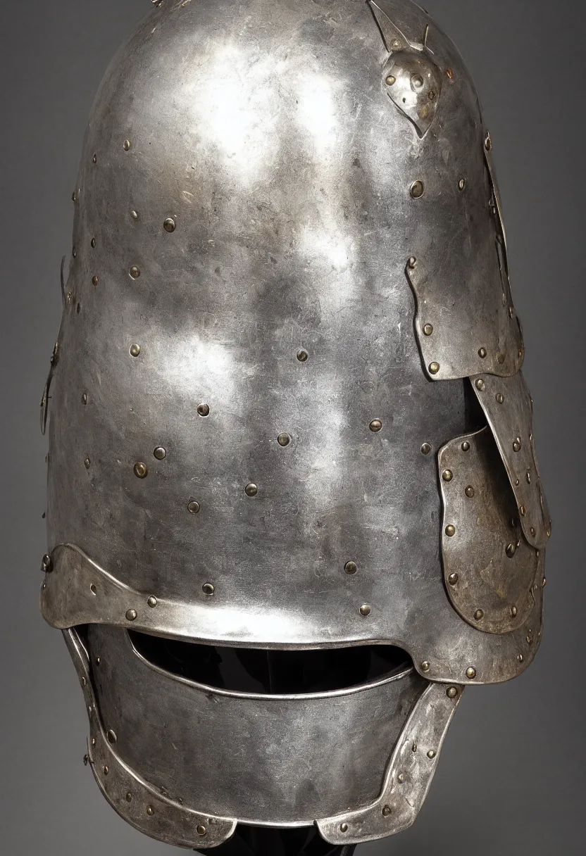 Image similar to a knight's helmet