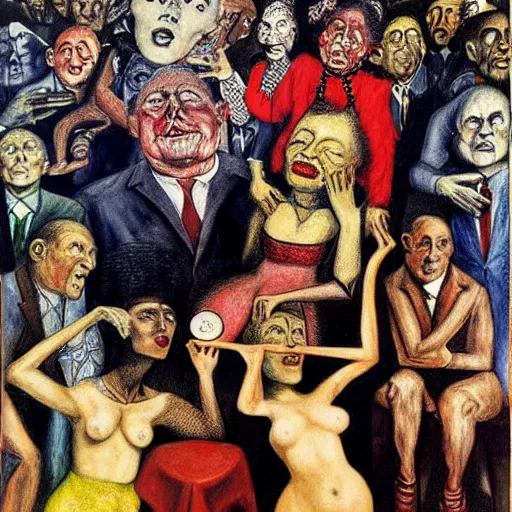 Image similar to diversity equity and inclusion by otto dix, hyperrealistic, masterpiece, aesthetic