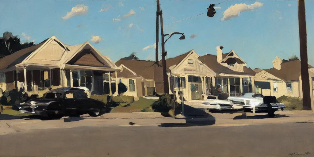 Image similar to us suburbs ben aronson 1950