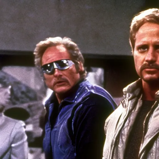 Prompt: richard dreyfuss as hawkeye in the avengers ( 1 9 7 8 )