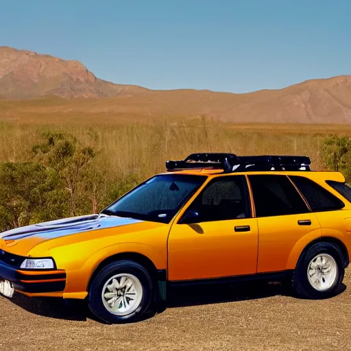 Prompt: cannonball run subaru outback,