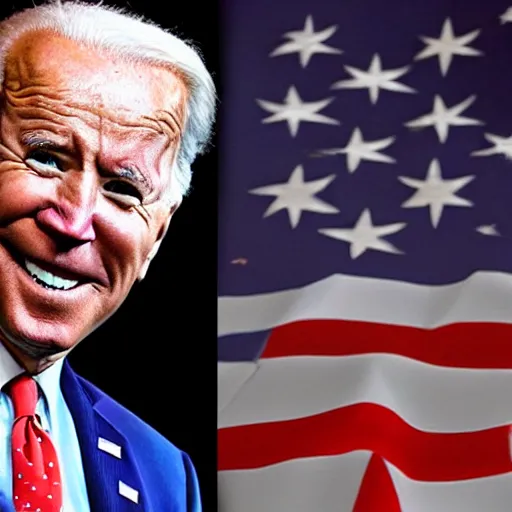 Prompt: joe biden as a clown