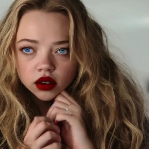 Prompt: sydney sweeney as a vampire