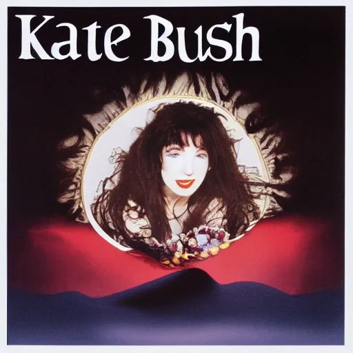 Image similar to kate bush, japanese album cover