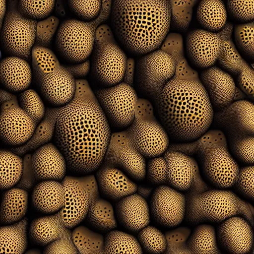 Image similar to trypophobia as a person, 4 k photorealism, 4 k quality