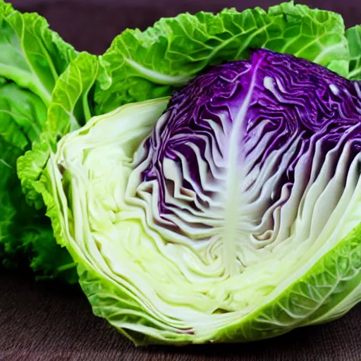 Image similar to cabbage with duck - head