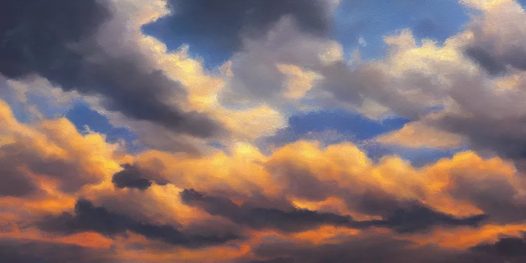 Image similar to the sky, cinematic lighting, detailed oil painting, hyperrealistic, 8k