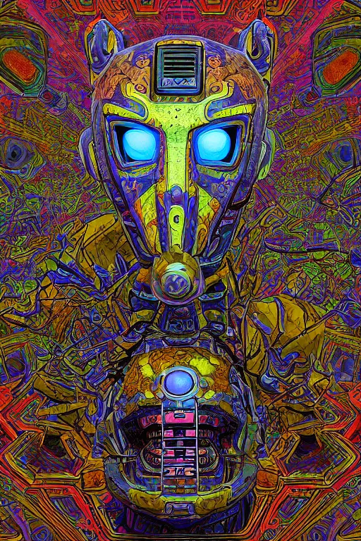 Image similar to tribal vodoo mask deepdream global illumination ray tracing hdr that looks like it is from borderlands and by feng zhu and loish and laurie greasley, victo ngai, andreas rocha, john harris wooly hair cut feather stone