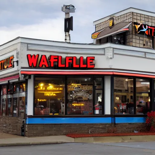 Image similar to waffle house