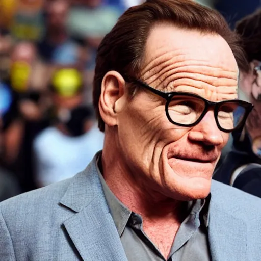 Image similar to Brian Cranston as a character from Overwatch