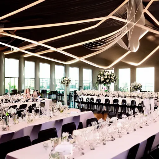 Image similar to ultra modern wedding reception