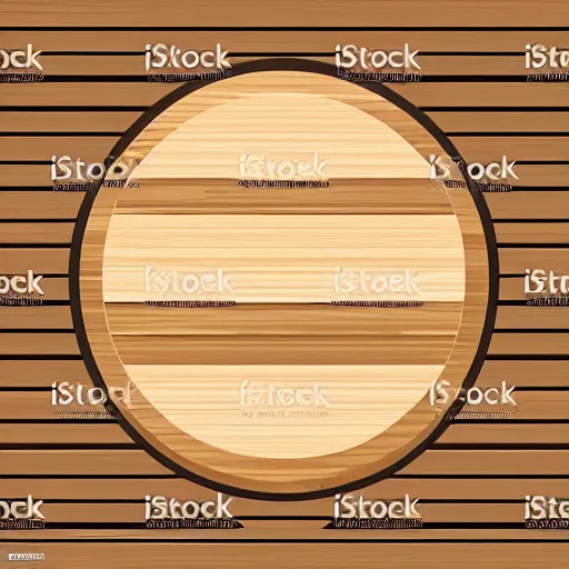 Image similar to wooden bowl atop woodlathe, vector art, simple