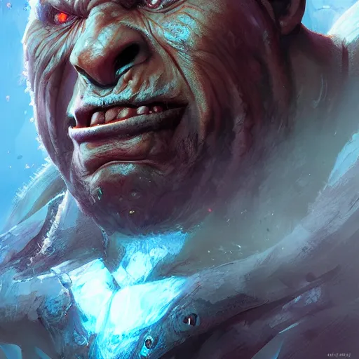 Image similar to Portrait of orc made by stanly artgerm lau, wlop, rossdraws, james jean, andrei riabovitchev ,marc simonetti