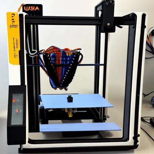 Image similar to the new prusa 9 d printer