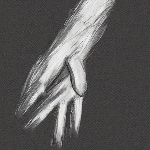 Prompt: “hand, concept art”