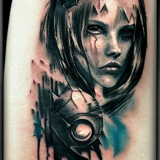 Image similar to tatoo by christopher shy