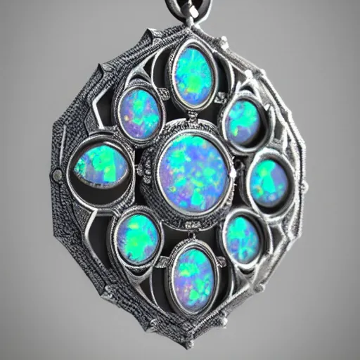 Image similar to opal crystal, orb, jewelry complex sacred geometry, artstation, 8k, magical, elegant, fantasy, highly detailed, art deco, relic, elegant, art noveau