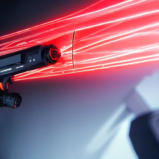 Prompt: High Tech Laser Gun, Studio Photo, Photorealistic