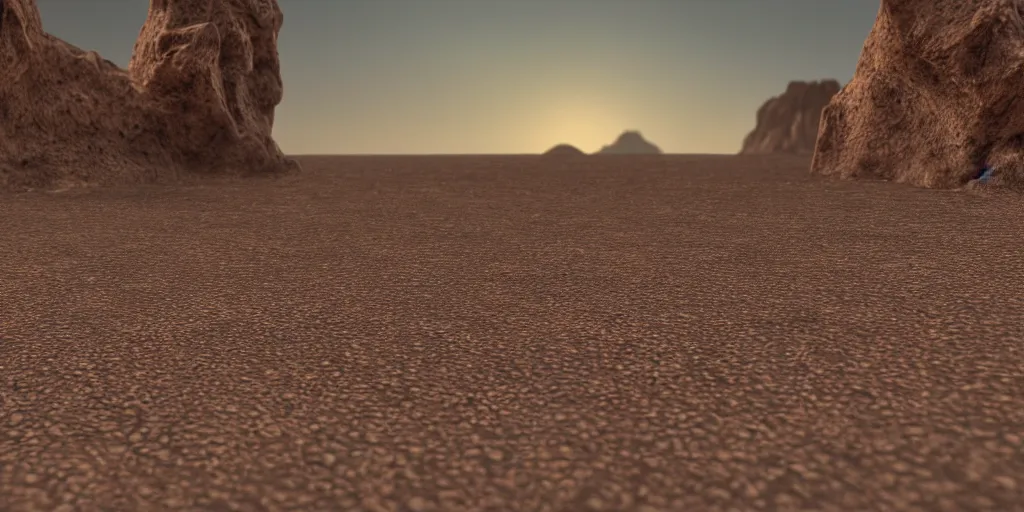 Prompt: Alien life forms, photo realistic, UHD, desert landscape