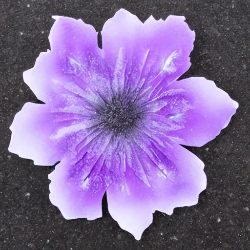 Image similar to frozendimensional purple petal transformation colour