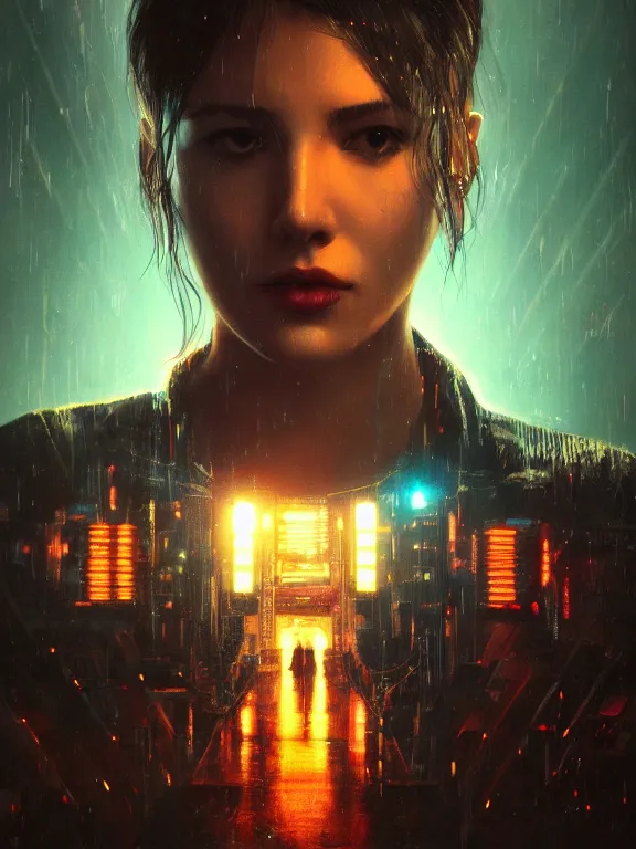 Prompt: portrait art of 8k ultra realistic retro , lens flare, atmosphere, glow, detailed,intricate,blade runner, full of colour, cinematic lighting, trending on artstation, 4k, hyperrealistic, focused, extreme details,unreal engine 5, cinematic, masterpiece, art by ayami kojima, giger