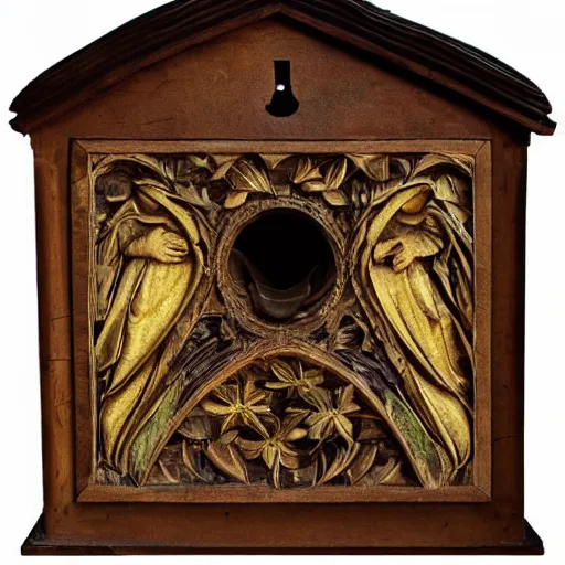 Image similar to bat box in renaissance style