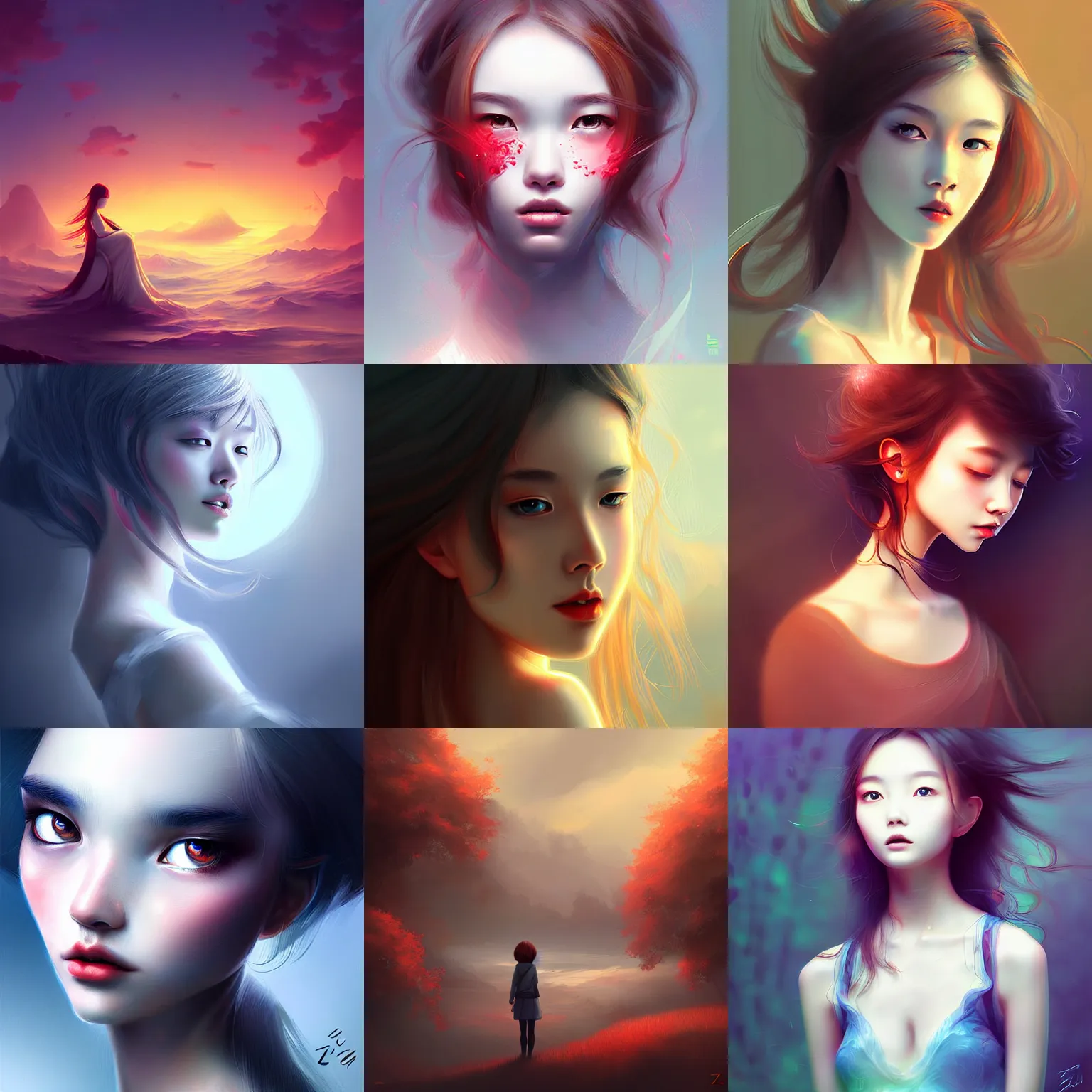 Prompt: gorgeous digital art by z. w. gu