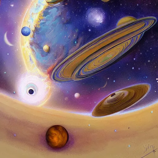 Image similar to Liminal space in outer space by Steve Henderson