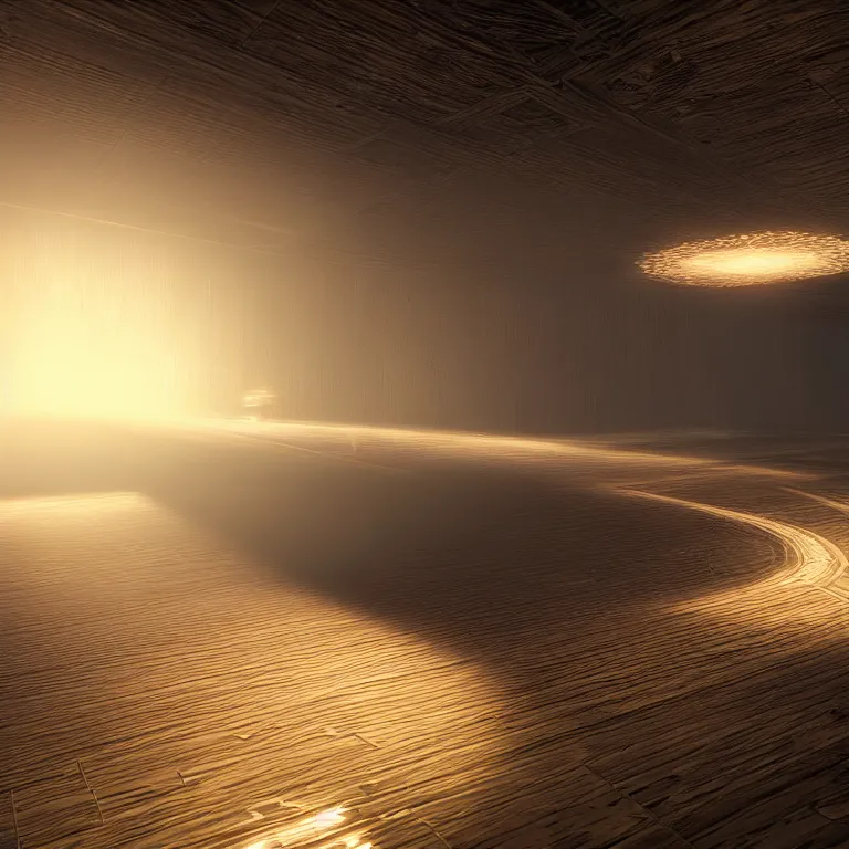 Prompt: simple light streaks and ornate flowing light streams, unreal engine