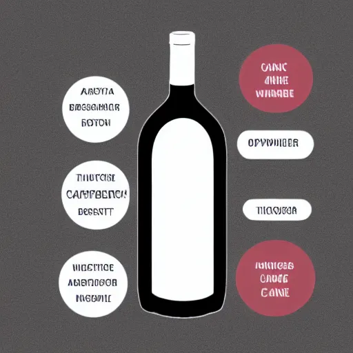 Image similar to medical diagram of a bottle of wine