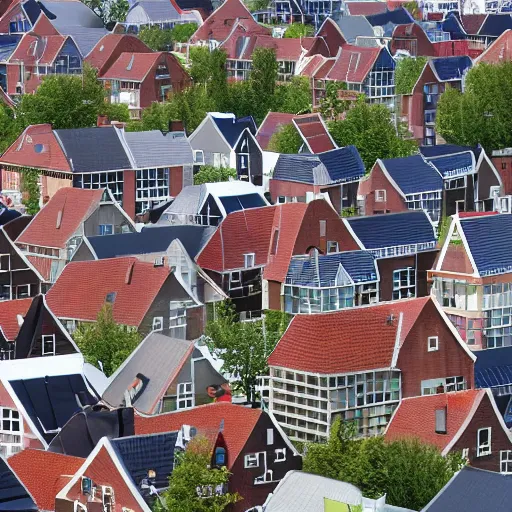 Prompt: dutch housing market