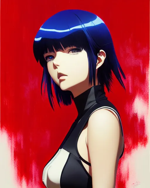 Image similar to i hate anime. realistic shaded lighting poster by ilya kuvshinov katsuhiro otomo ghost - in - the - shell, magali villeneuve, artgerm, jeremy lipkin and michael garmash and rob rey and atlus