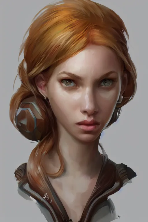 Image similar to Trending on ArtStation, NIXEU, Female, Girl, Woman