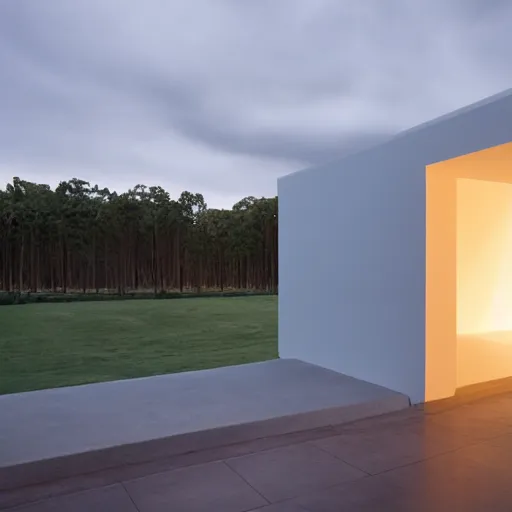 Prompt: James Turrell architecture