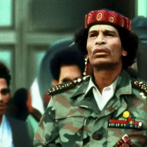 Image similar to A still of Muammar Gaddafi in Full House (1987)