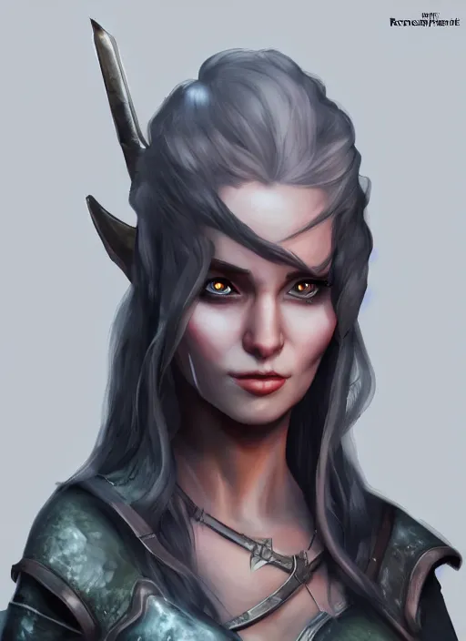 fantasy female rogue dnd character portrait, full | Stable Diffusion ...