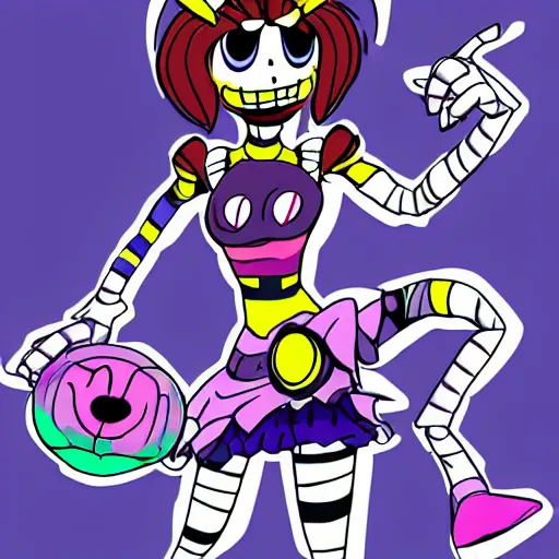 Image similar to Undertale Muffet by Mark Bagley trending on /r/Drawfee