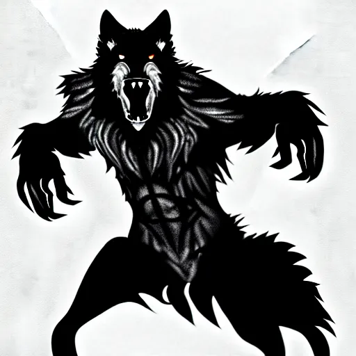 Image similar to werewolf