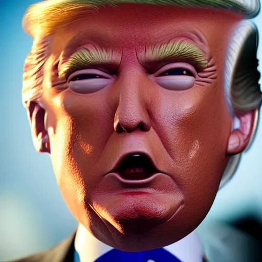 Prompt: Donald Trump in Alien body, hyper realistic photography, 8k,