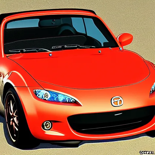 Prompt: sututututu mazda miata meme, realistic, hdr, clear image, hdd, rtx on, dynamic lighting,