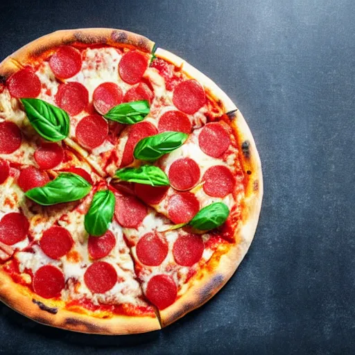 Image similar to pizza made from watermelon