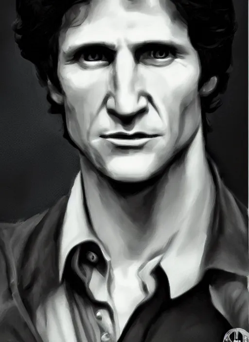 Prompt: young, beautiful todd howard, portrait, handsome, gorgeous