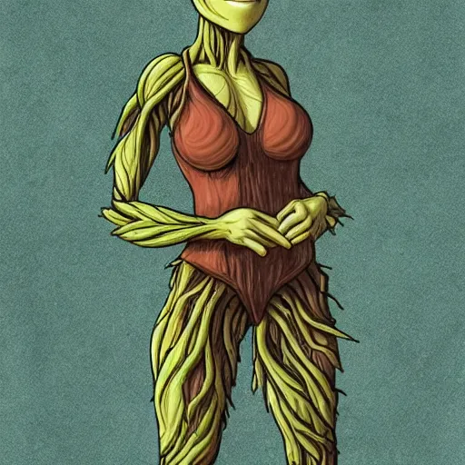 Image similar to female groot